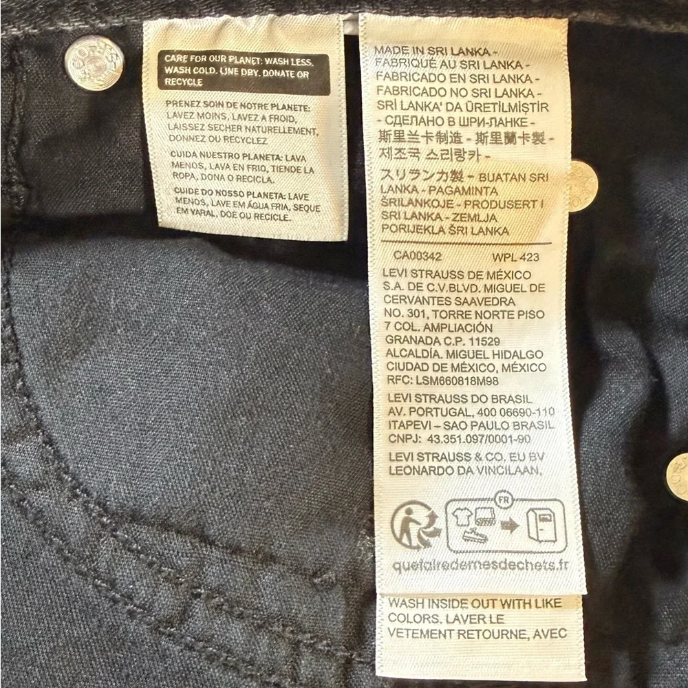 Levi’s ‘94 Baggy Bootcut rigid denim mid rise women’s jeans 24